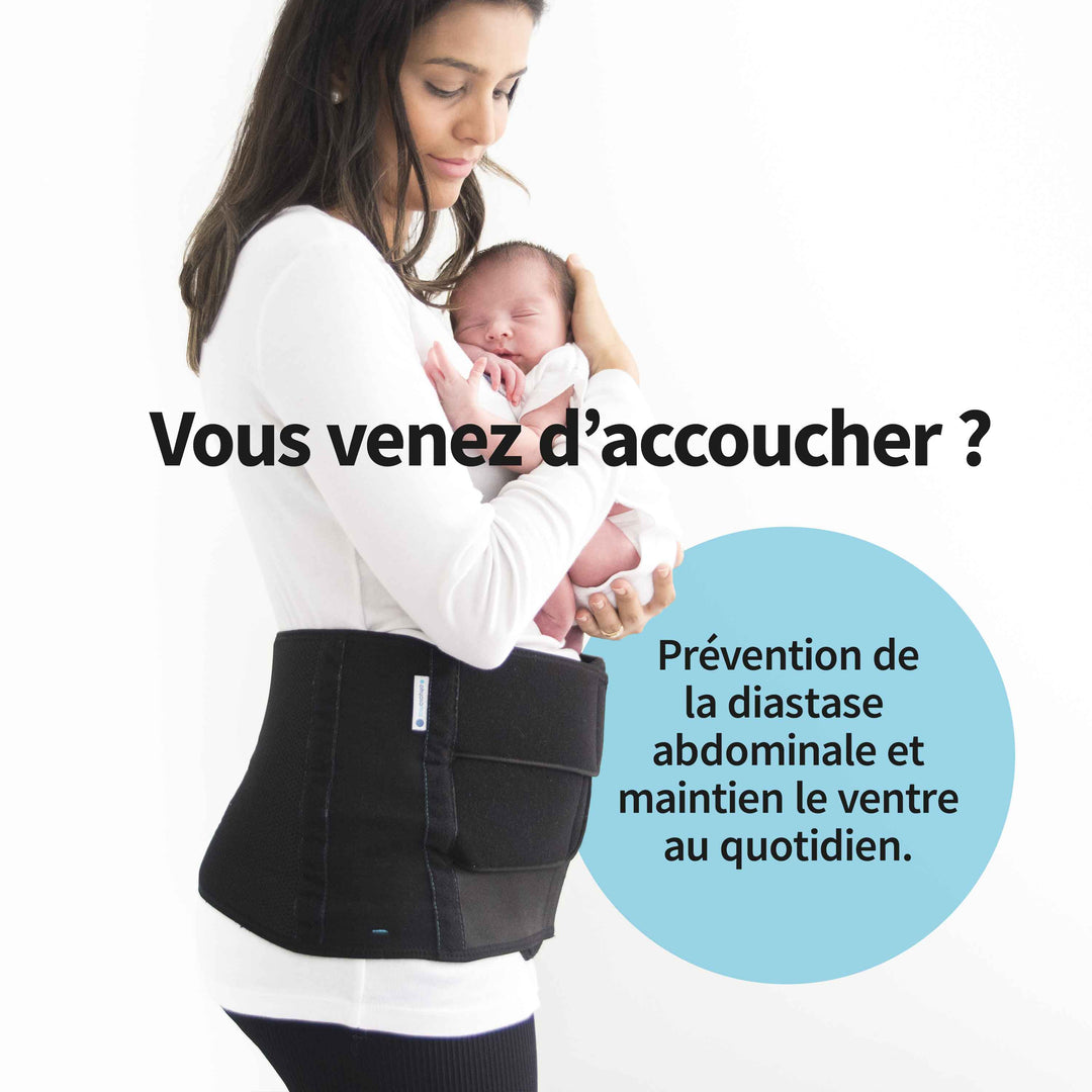 PHYSIOMAT Gaine De Maternité Hobby - Ceinture De Soutien Grossesse Adaptative