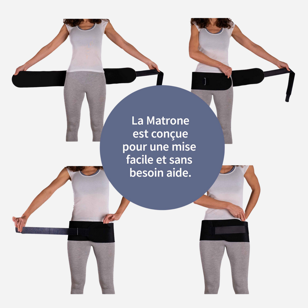Matrone Ceinture Matrone Resserrage du Bassin et Soin Rebozo - Physiomat